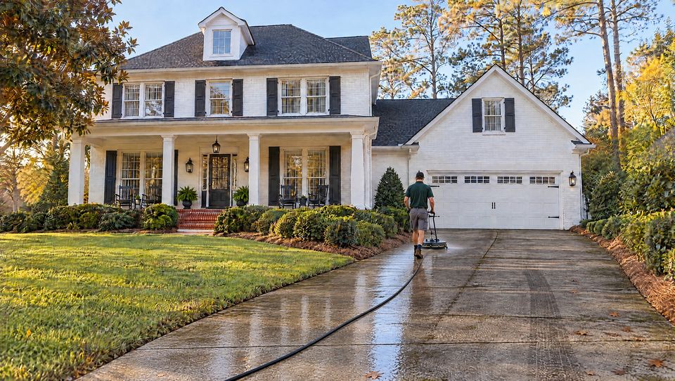 Driveway & concrete in Jackson, MS by Magnolia Boys